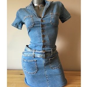 JEAN DRESS BY ANNE-X